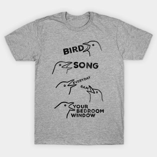 Bird Song T-Shirt by martinascott